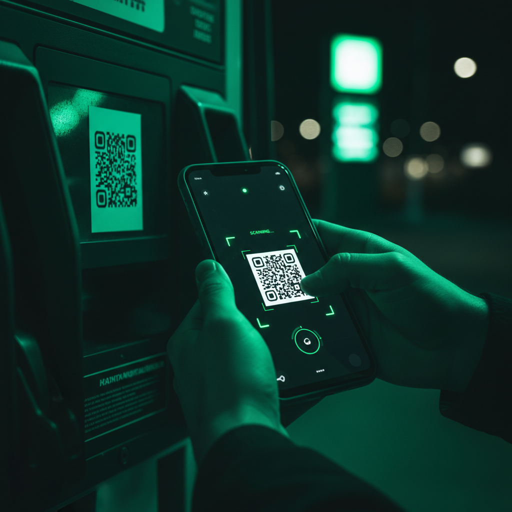 Cliente acumulando puntos z.point en la estación